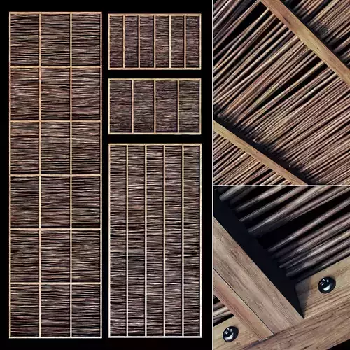 Ceiling thin branch crooked n1