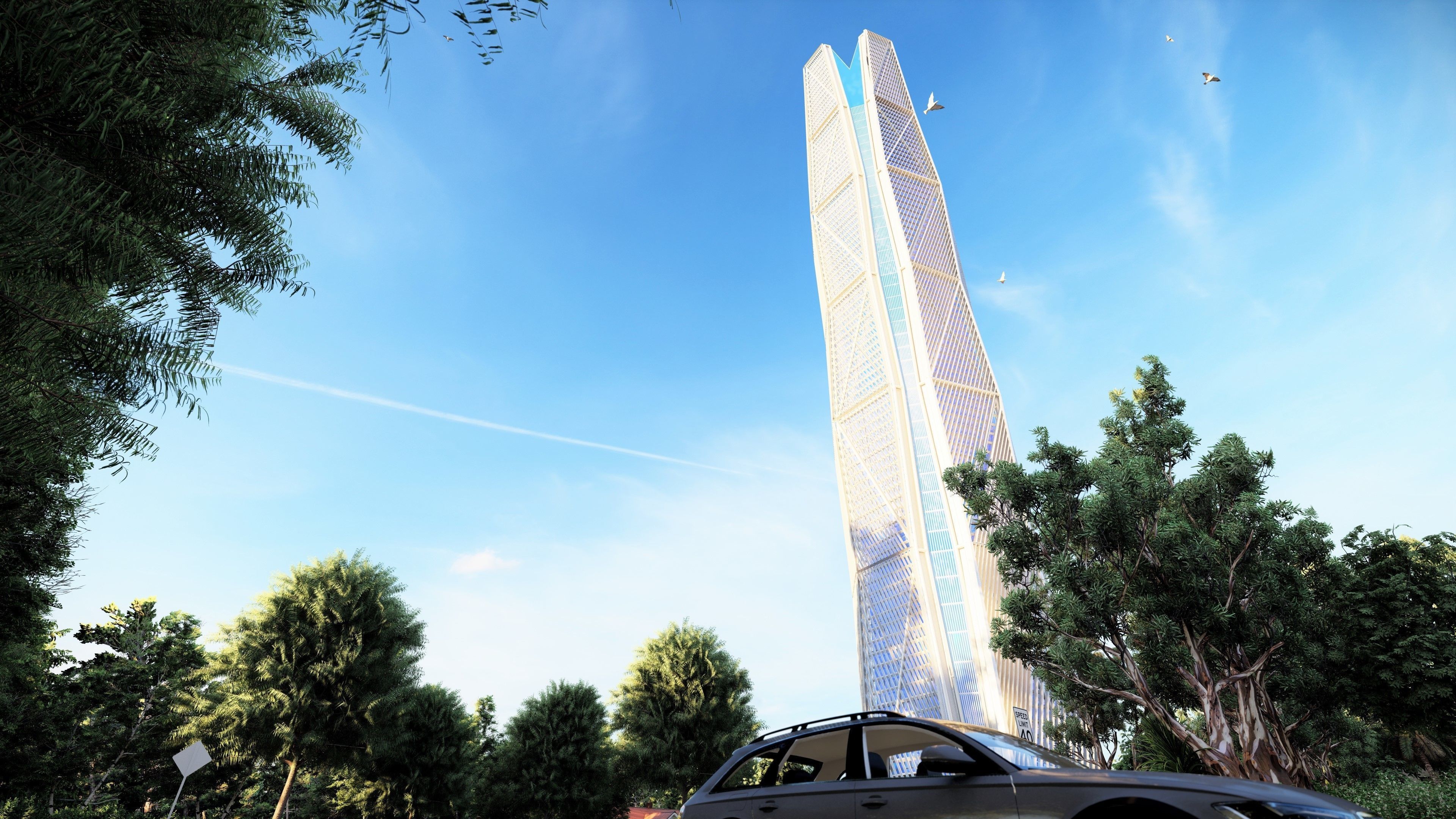Capital Market Authority Tower 3D model_1