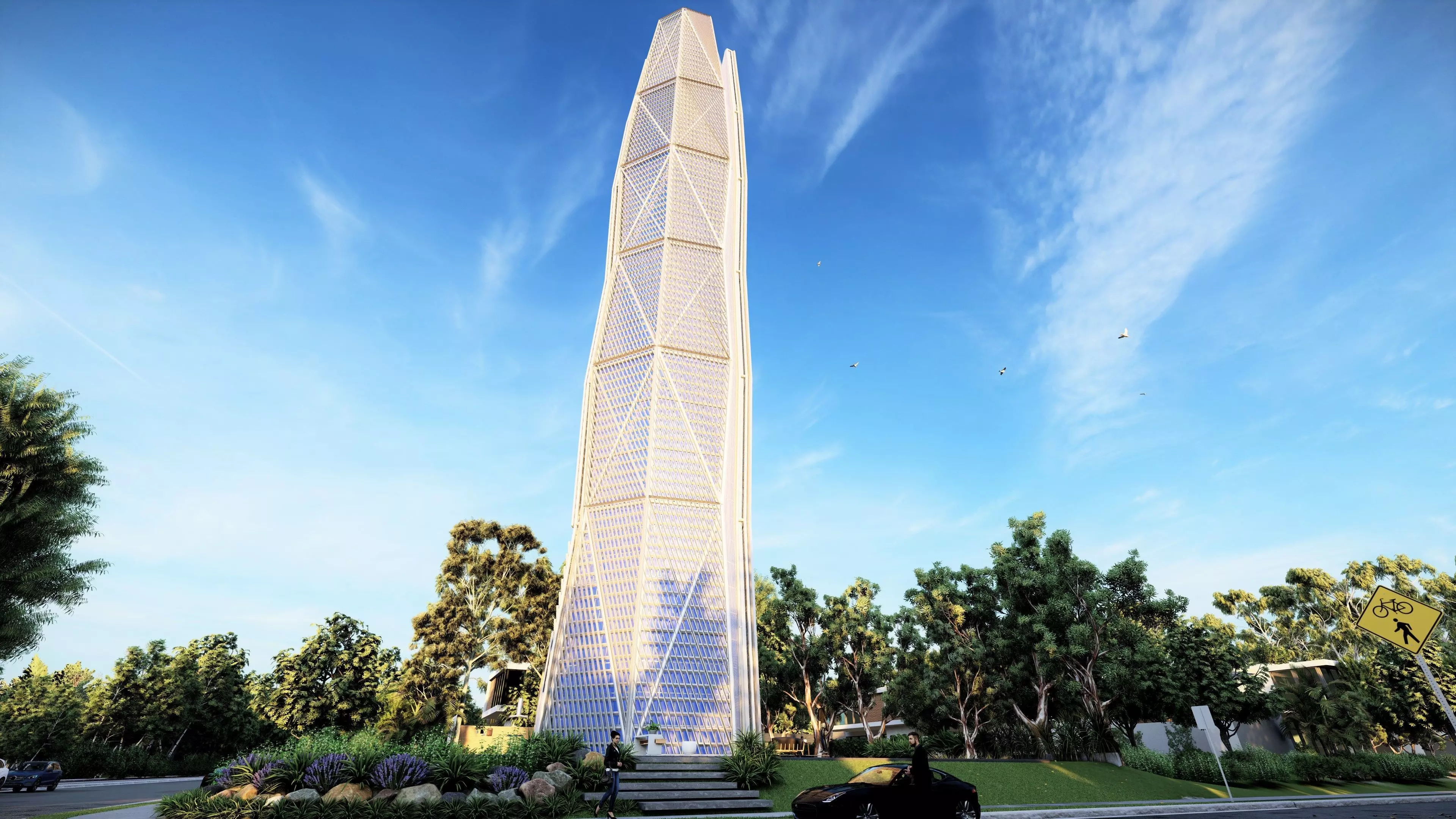 Capital Market Authority Tower 3D model_0