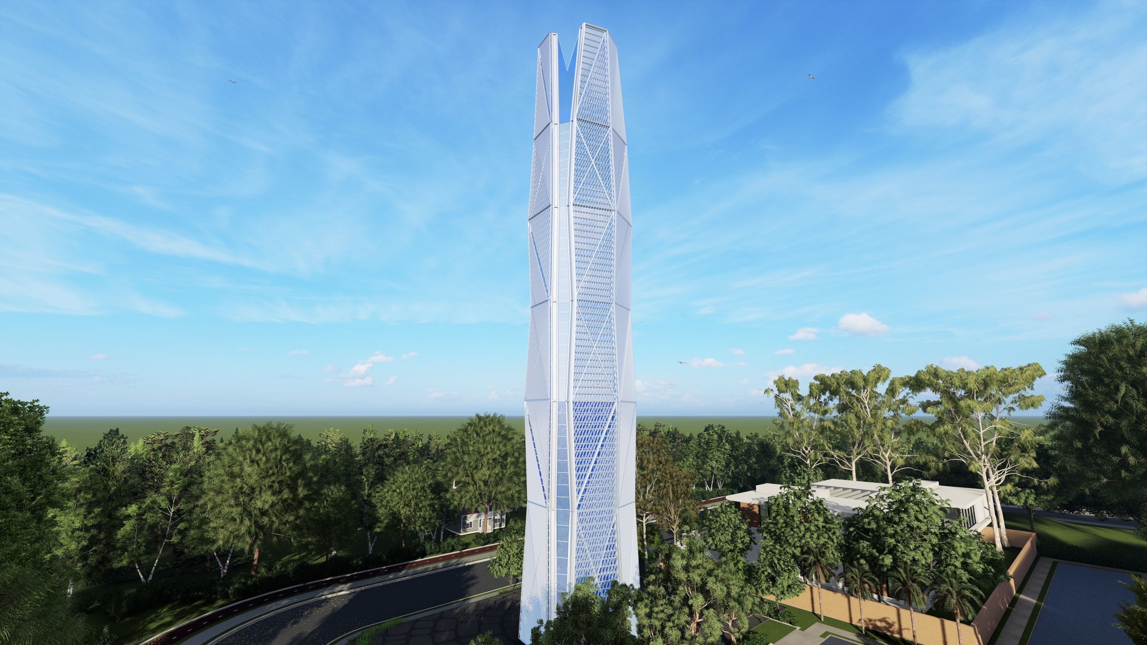 Capital Market Authority Tower 3D model_6
