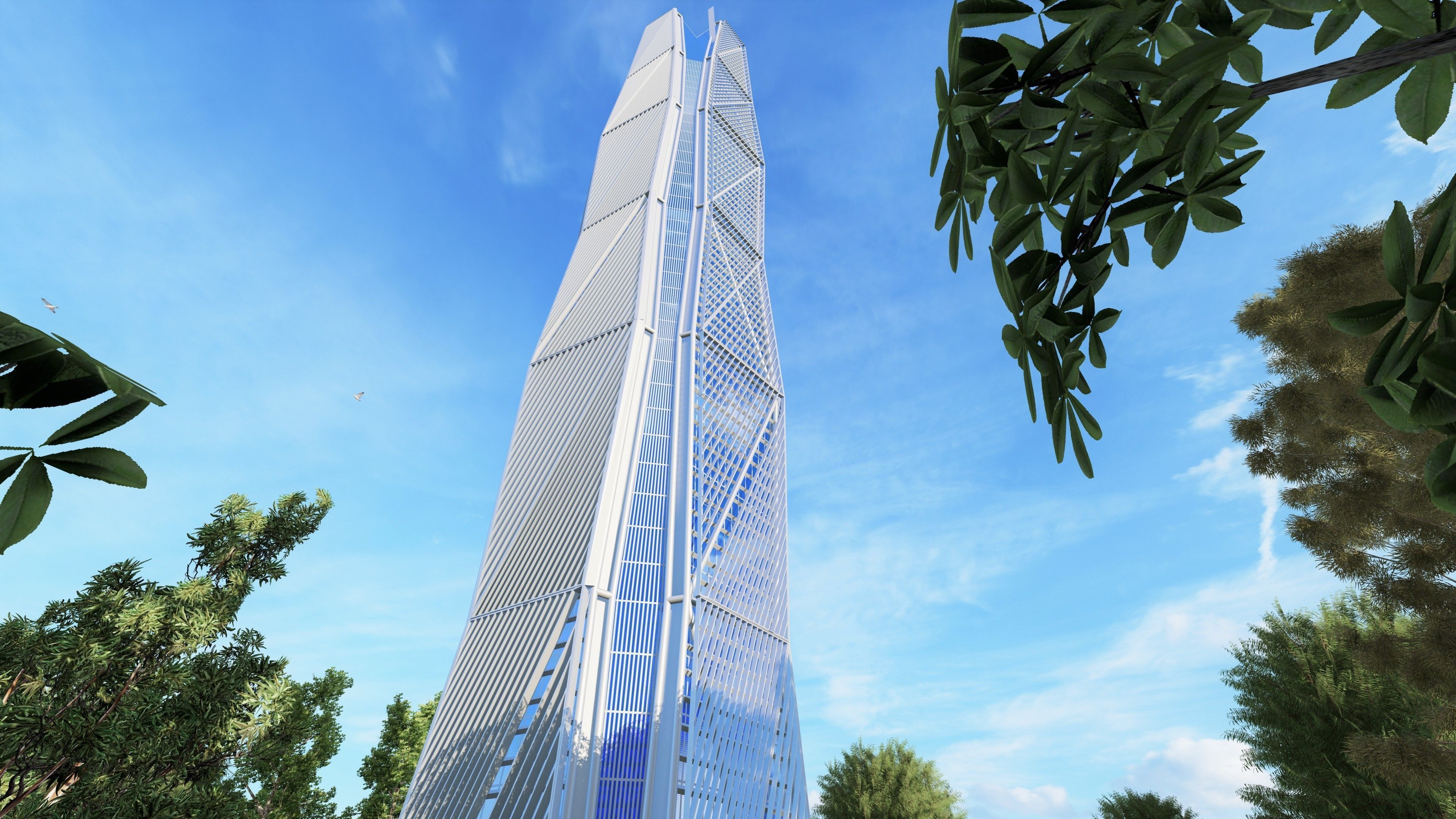 Capital Market Authority Tower 3D model_3