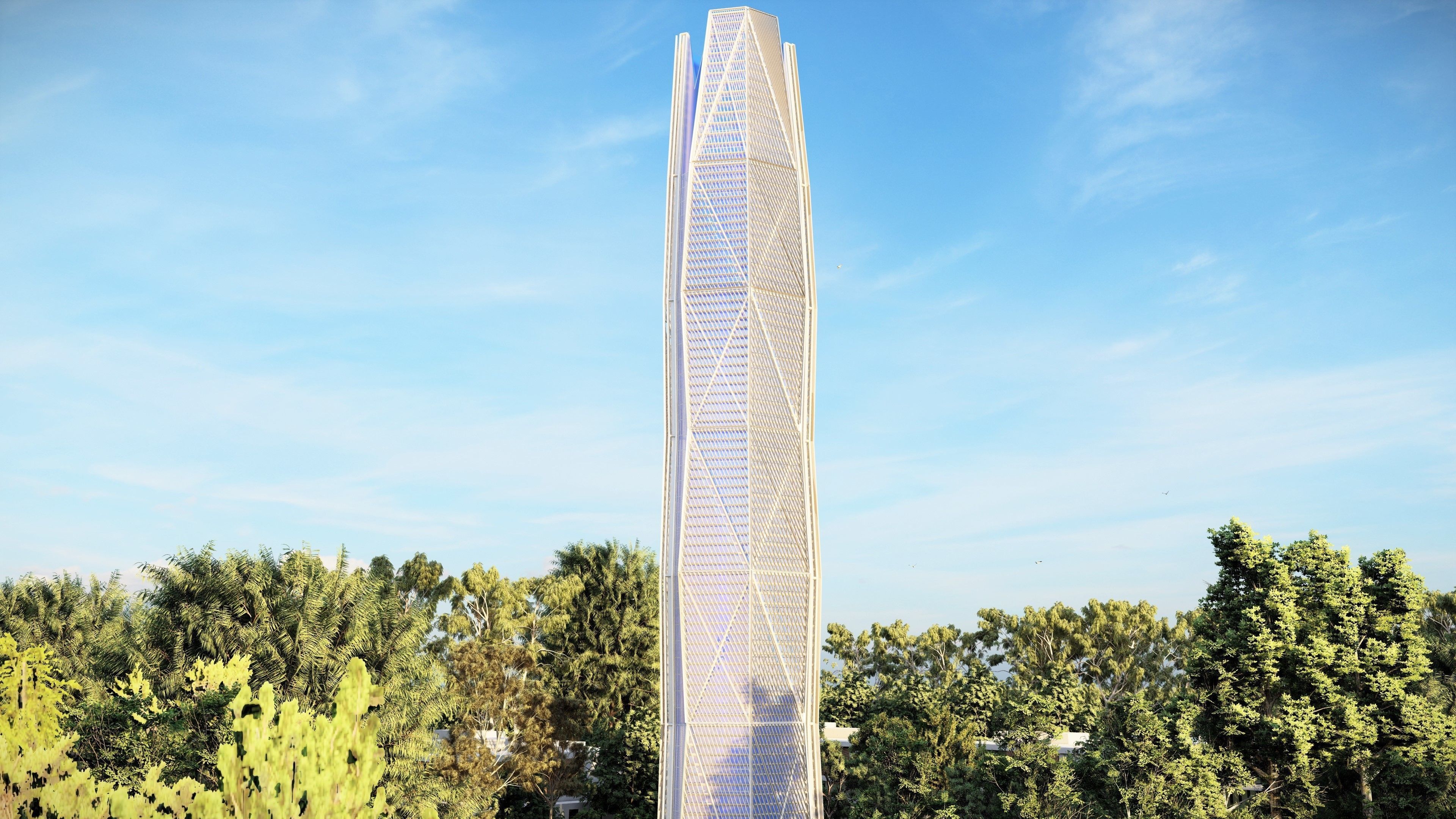 Capital Market Authority Tower 3D model_2