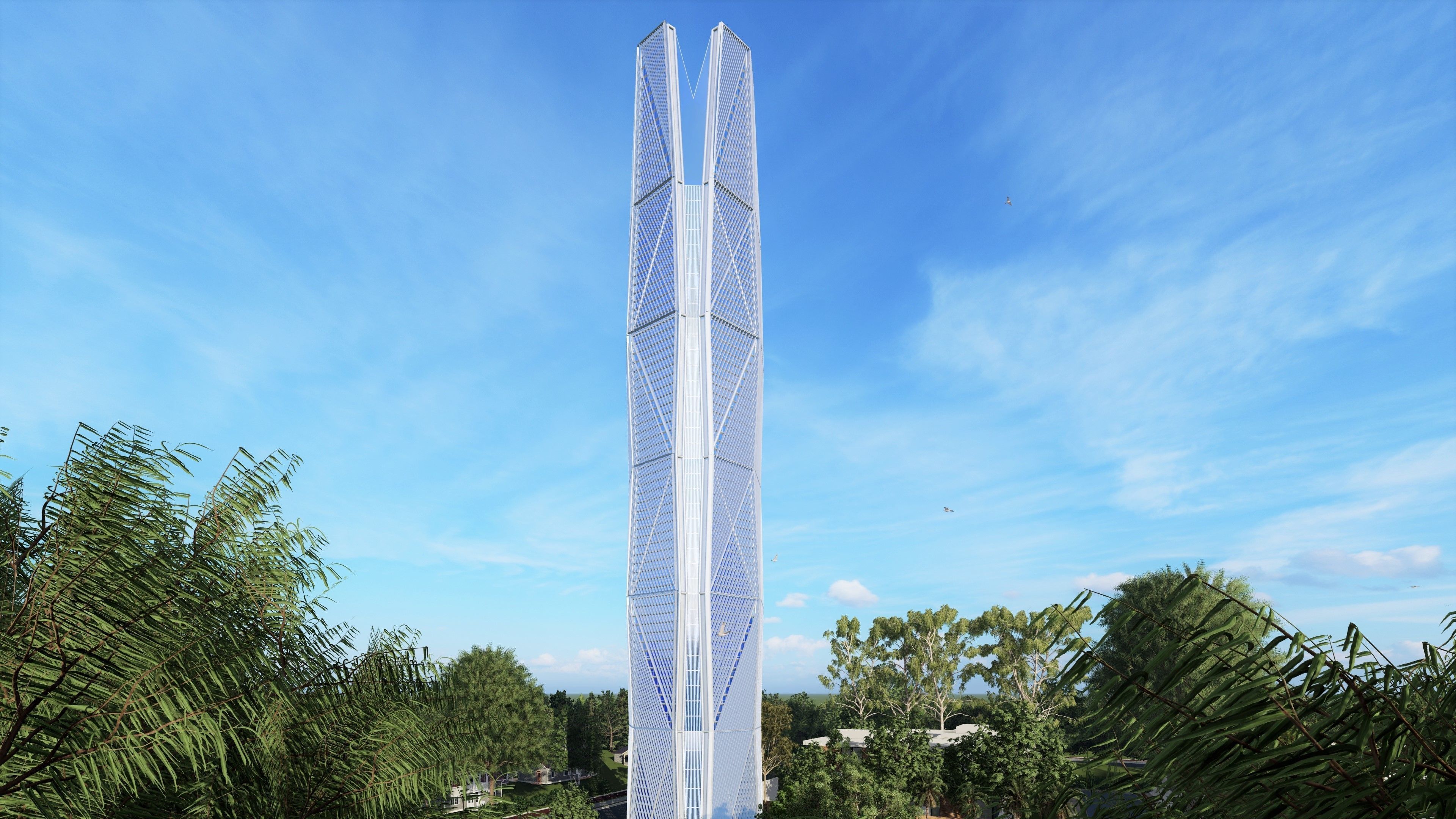 Capital Market Authority Tower 3D model_5