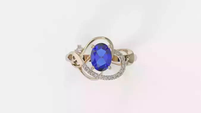 ring with gem