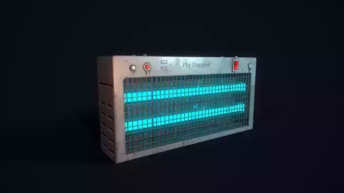 Fly Killer Low-poly 3D model
