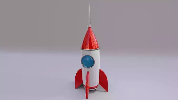 CARTOON ROCKET 
