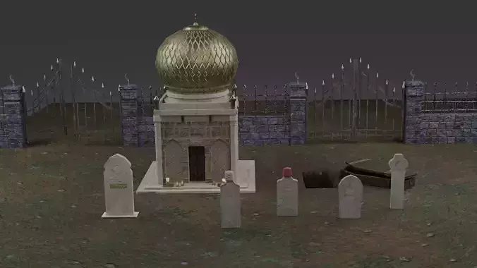 Muslim Tomb Set