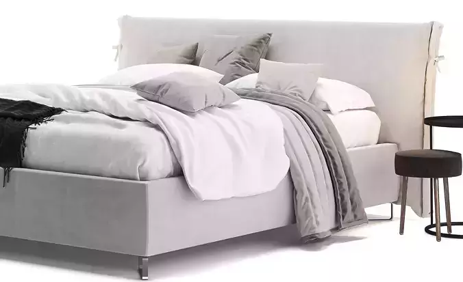 Bontempi Louise Bed 3D model