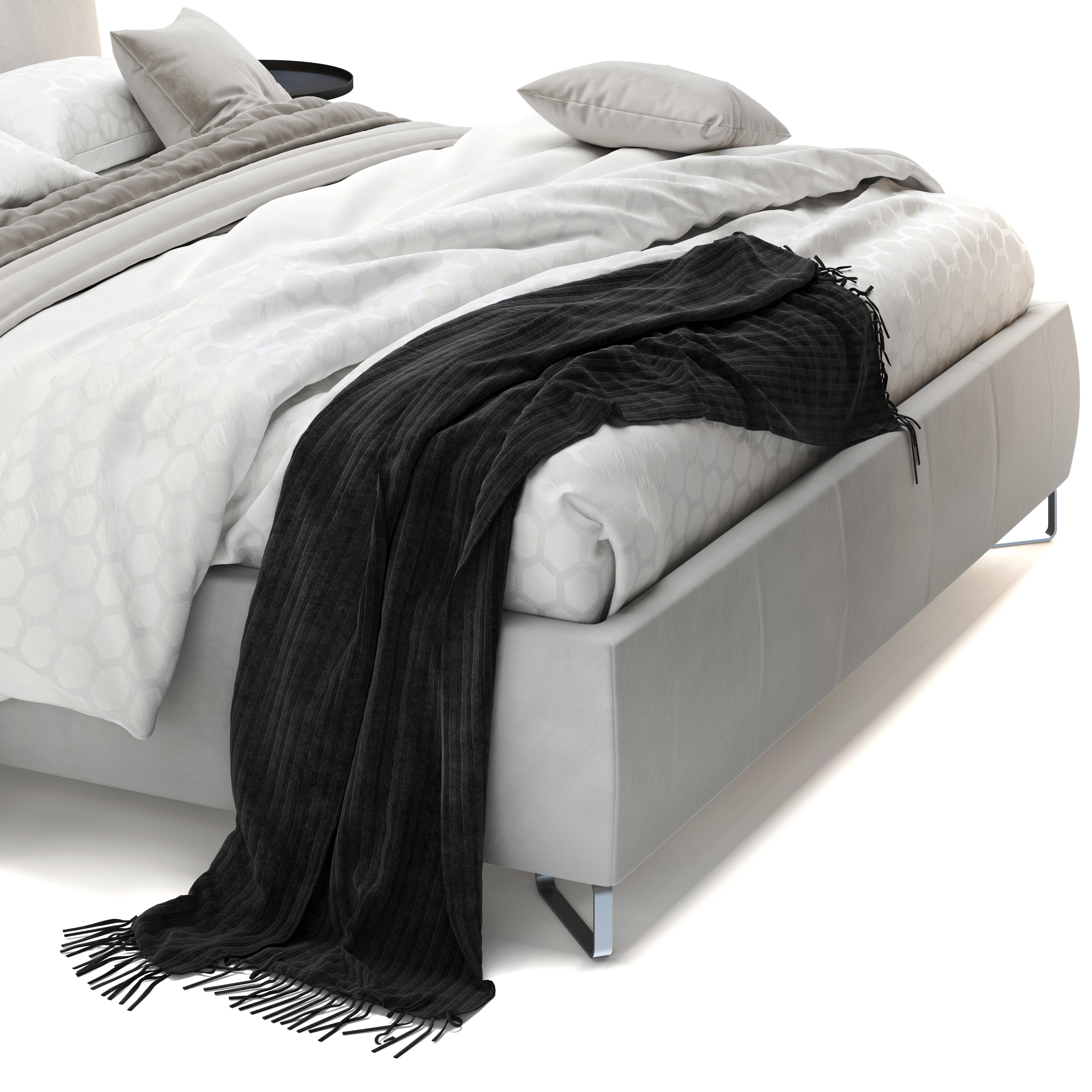 Bontempi Louise Bed 3D model_6