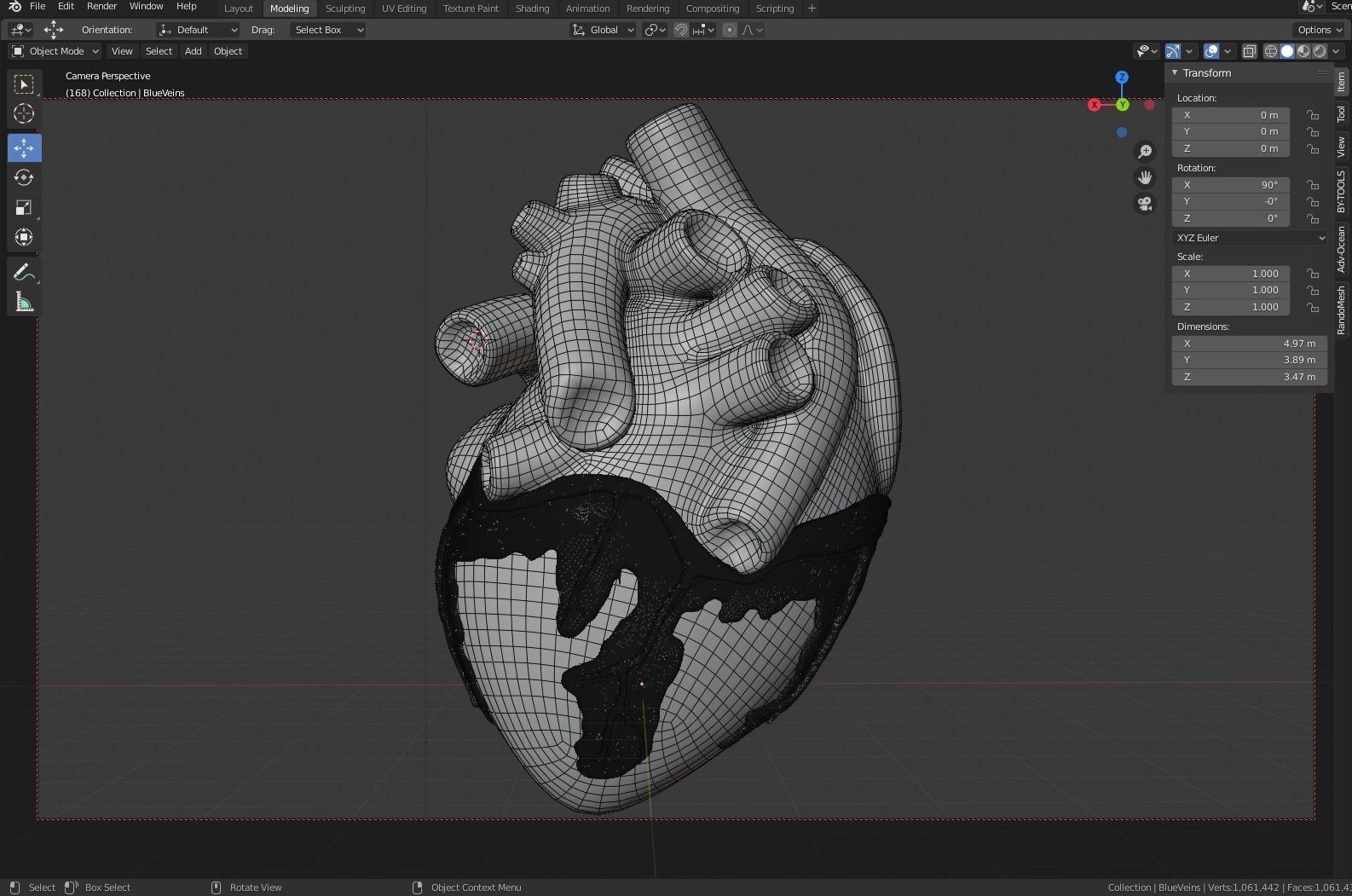 Anatomical Heart Model 3D model_4
