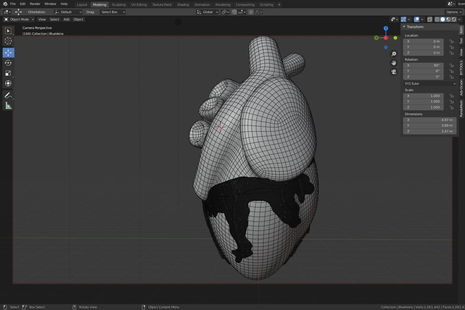 Anatomical Heart Model 3D model_5
