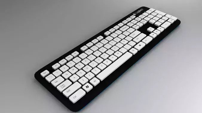 Logitech K310 Free 3D model
