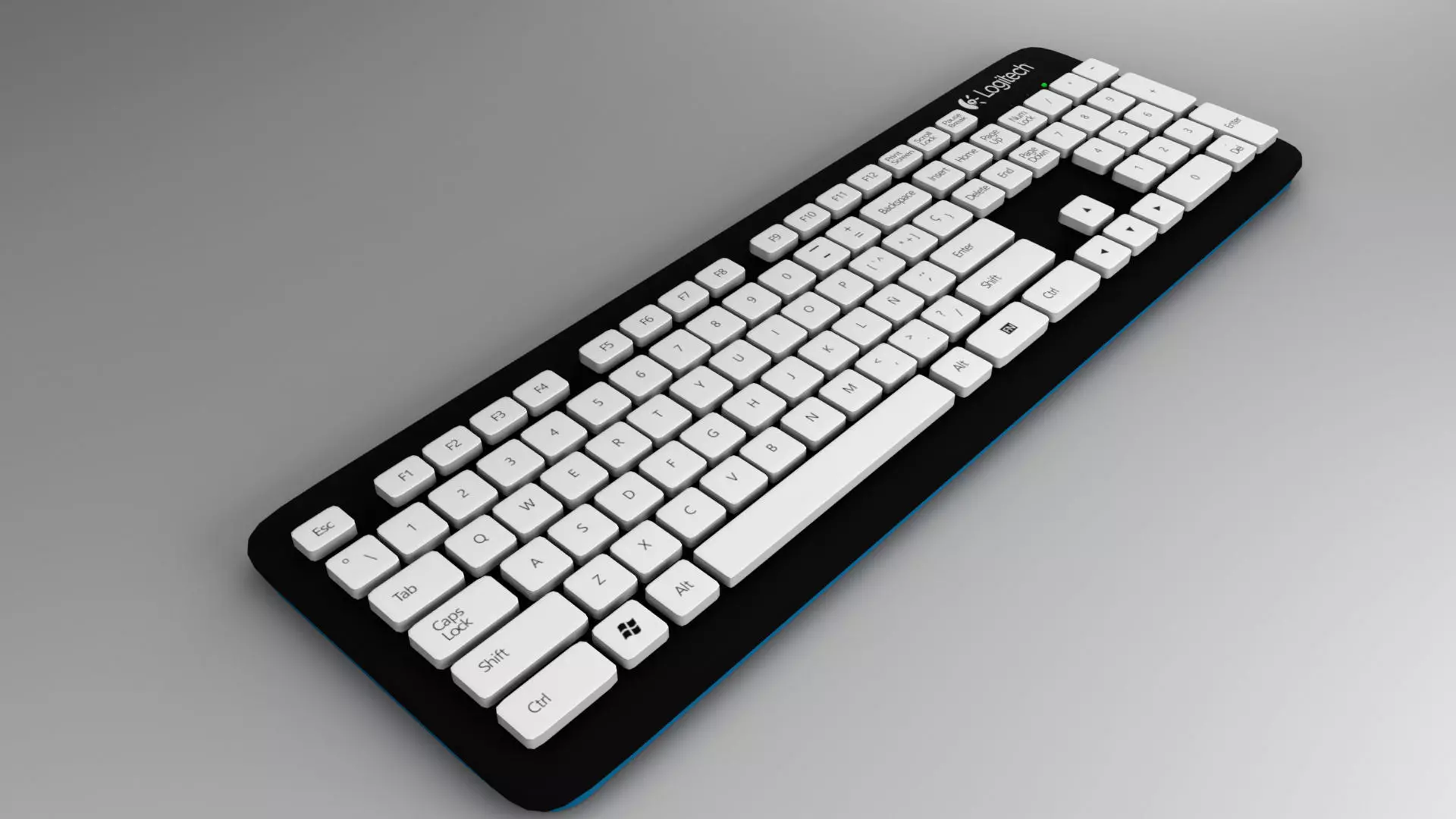 Logitech K310 Free 3D model_0