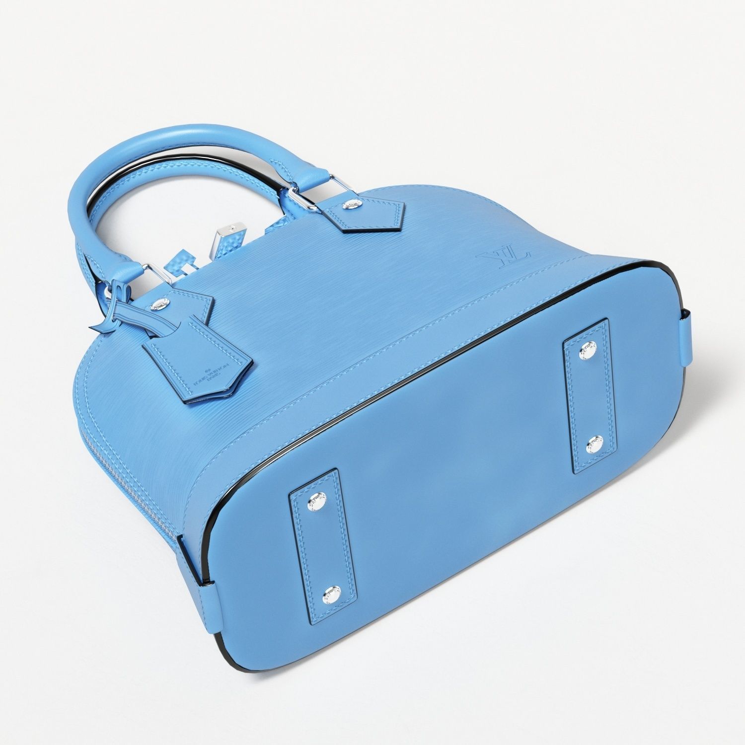 Louis Vuitton Alma BB Top Handle Bag in Epi Leather Spring Low-poly 3D model_13