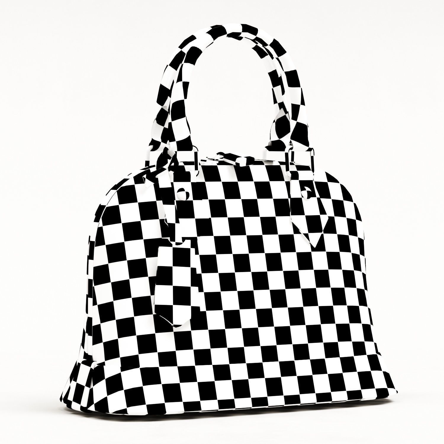 Louis Vuitton Alma BB Top Handle Bag in Epi Leather Spring Low-poly 3D model_24