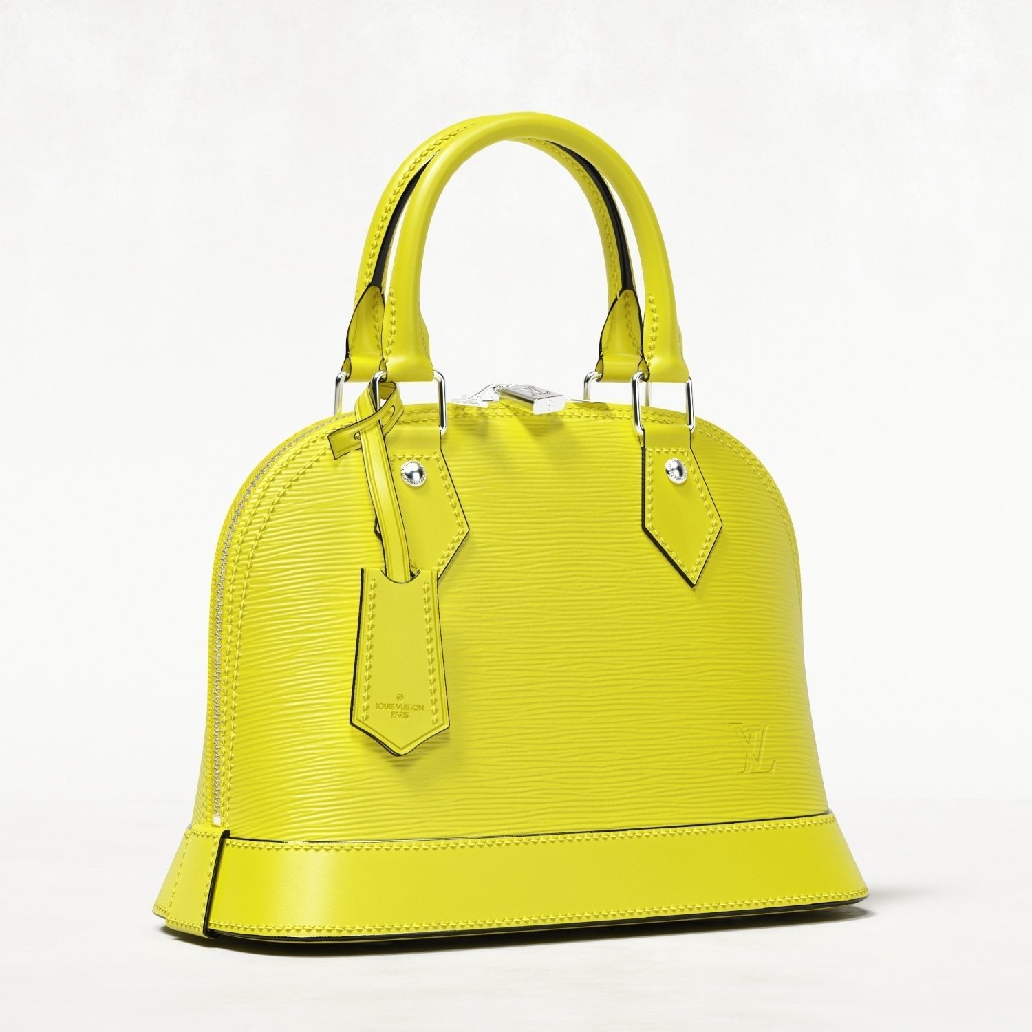 Louis Vuitton Alma BB Top Handle Bag in Epi Leather Spring Low-poly 3D model_2