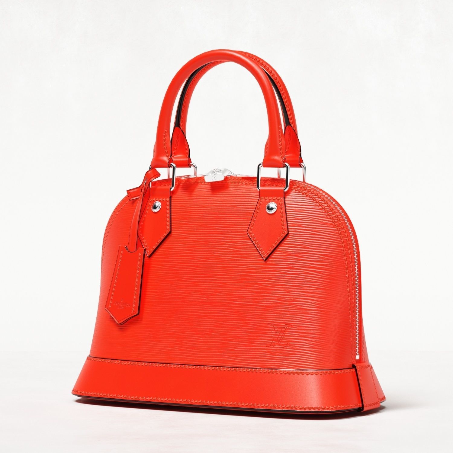 Louis Vuitton Alma BB Top Handle Bag in Epi Leather Spring Low-poly 3D model_16