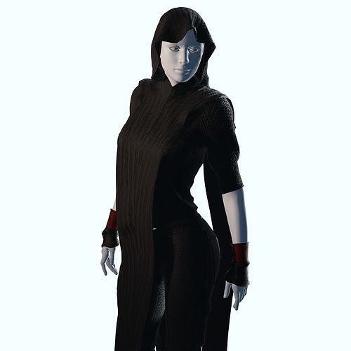 Cyberpunk Fashion 3D model