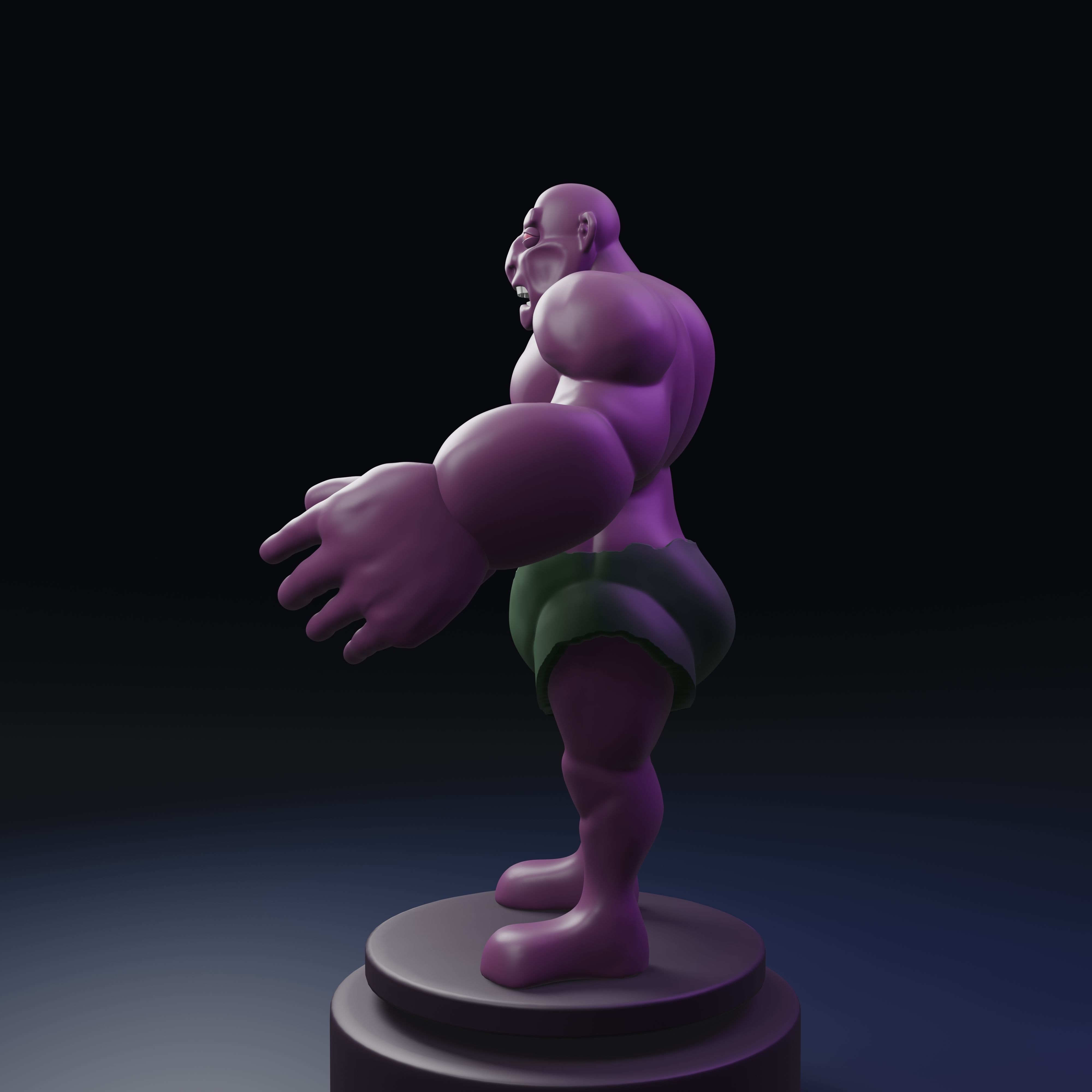 Giant man 3D model Free Free 3D model_2