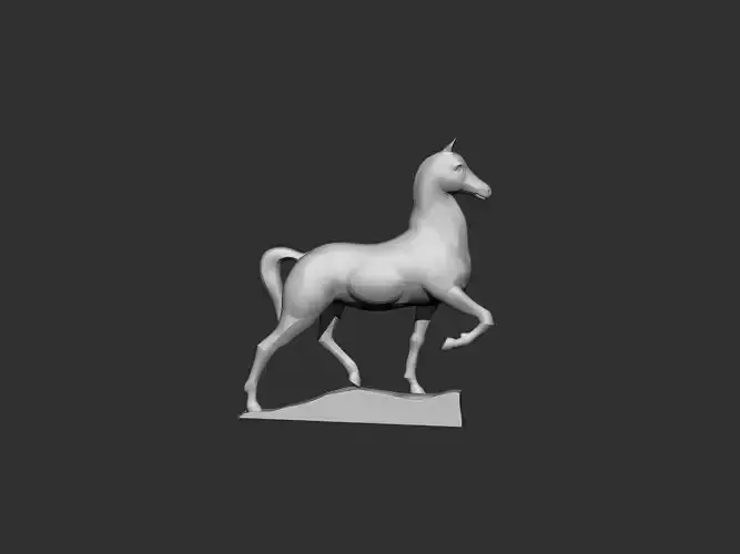 horse Figurines statue sculpture 3D Print Model