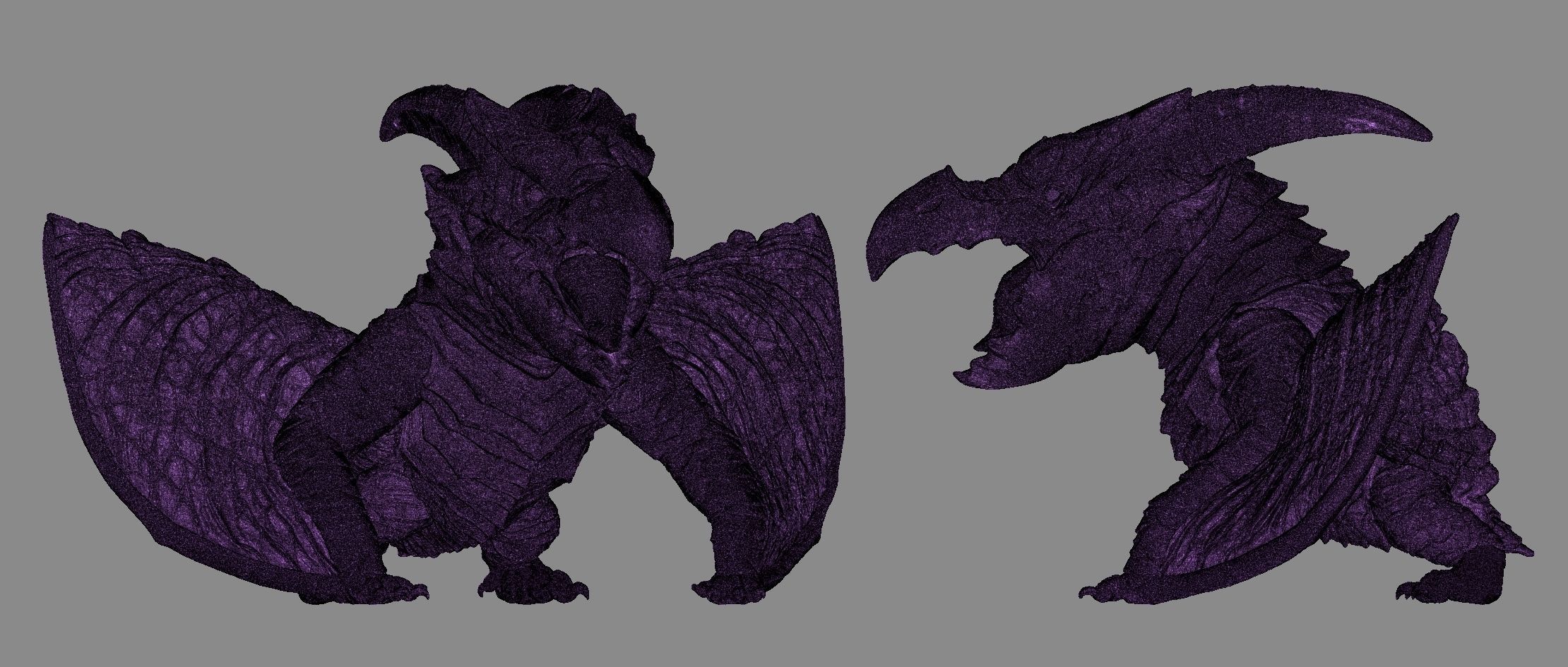 Rodan Titan Godzilla 3D print model_7