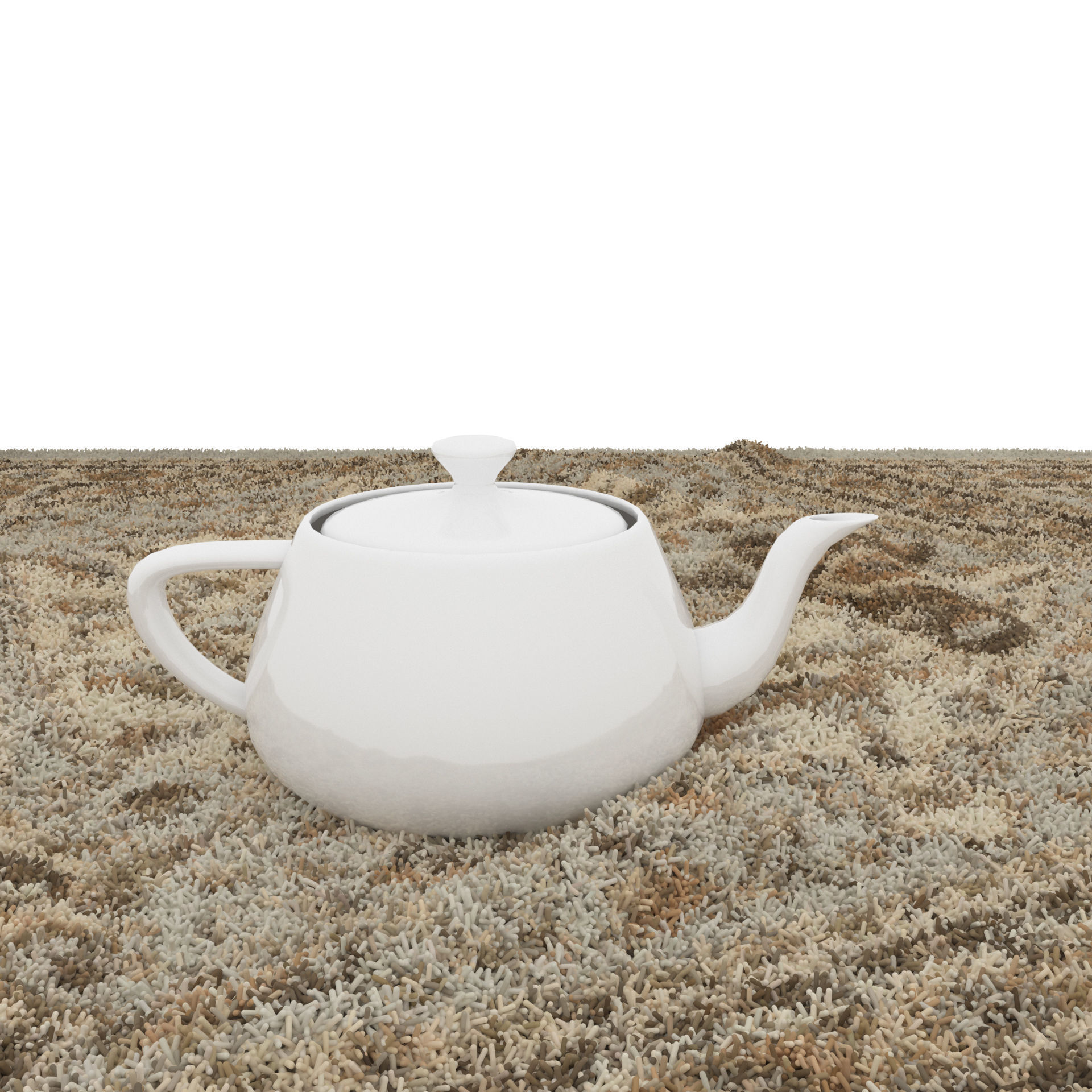 Rugs No 104 Low-poly 3D model_7