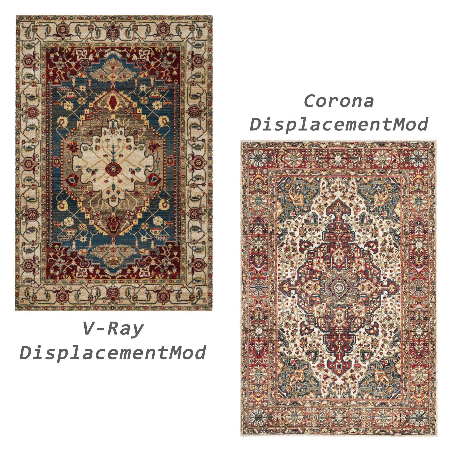 Rugs No 104 Low-poly 3D model_2