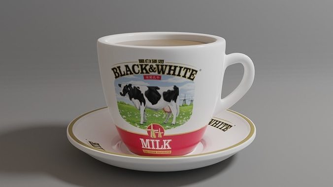 Hong Kong Culture series - Hong Kong-style milk tea 3D model