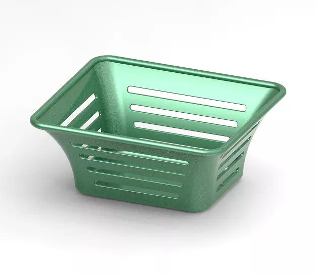 Stylish Vegetable Tray 3D print model_0