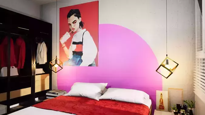 Modern Interior Free 3D model