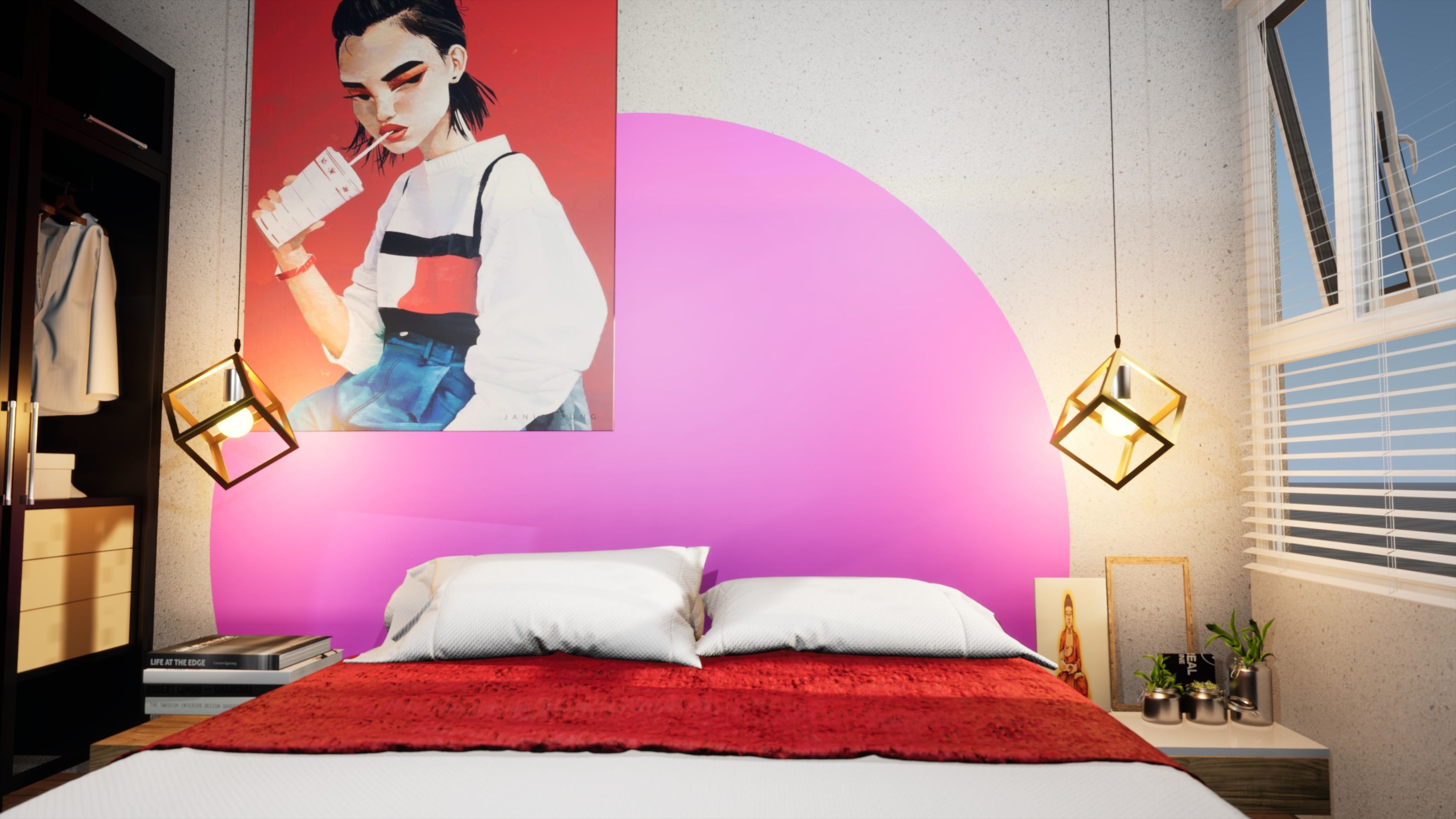 Modern Interior Free 3D model_4