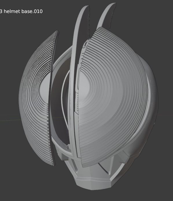 Kamen rider Faiz 3D printable cosplay helmet 3D print model_21