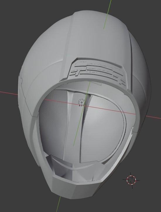 Kamen rider Faiz 3D printable cosplay helmet 3D print model_19