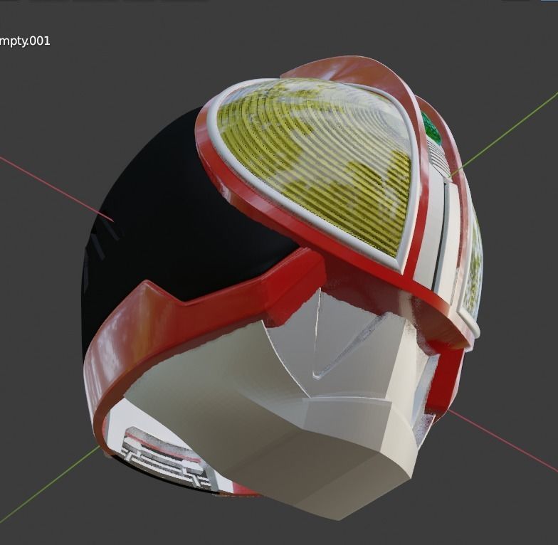 Kamen rider Faiz 3D printable cosplay helmet 3D print model_5