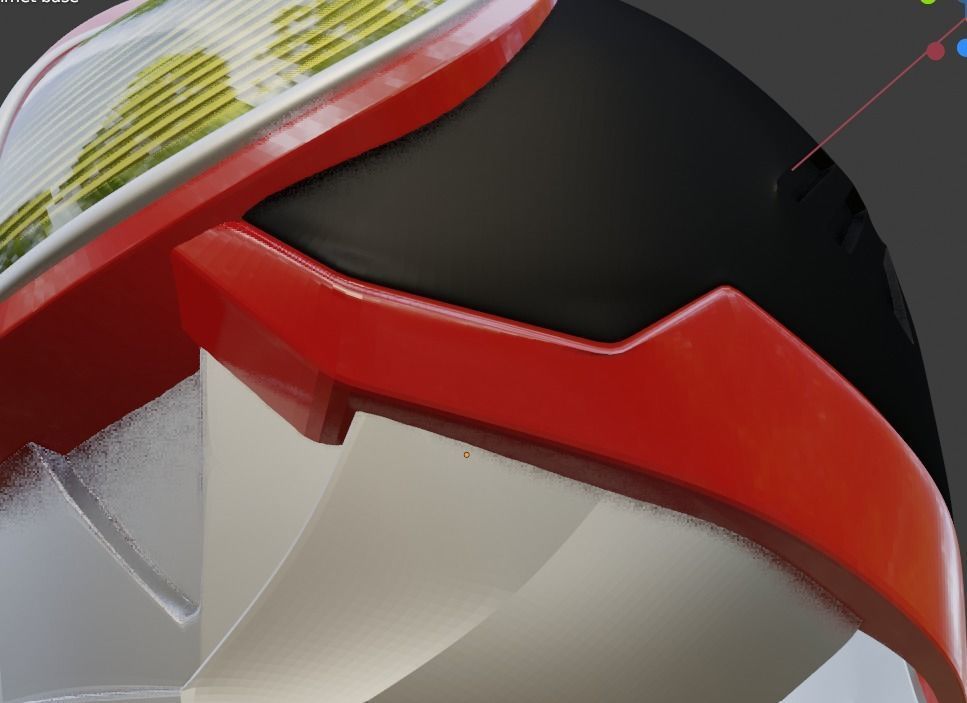 Kamen rider Faiz 3D printable cosplay helmet 3D print model_13