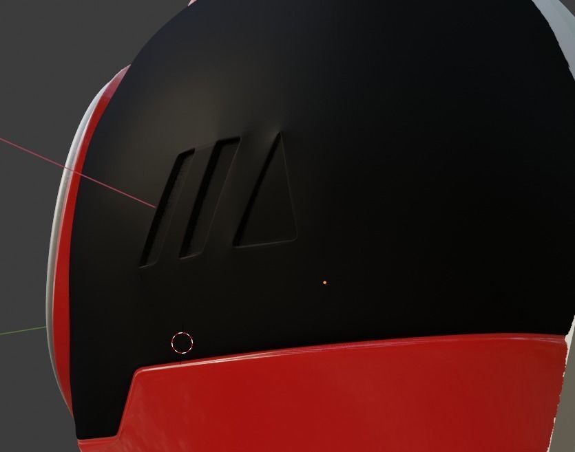 Kamen rider Faiz 3D printable cosplay helmet 3D print model_10