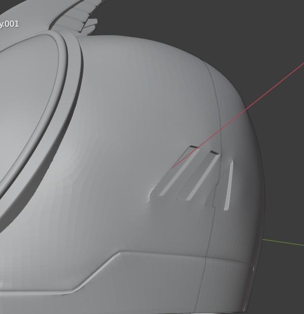 Kamen rider Faiz 3D printable cosplay helmet 3D print model_20