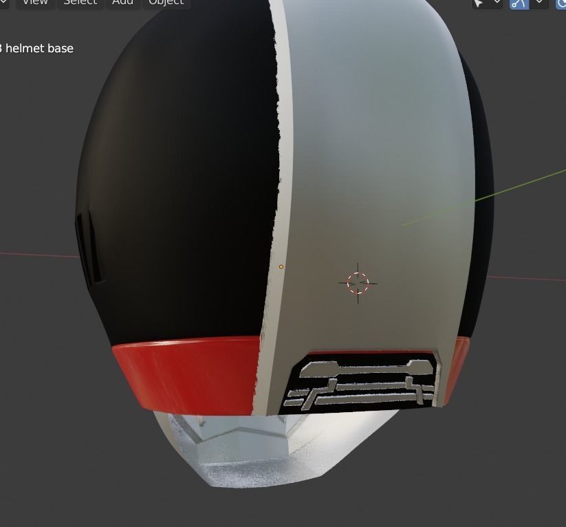 Kamen rider Faiz 3D printable cosplay helmet 3D print model_14