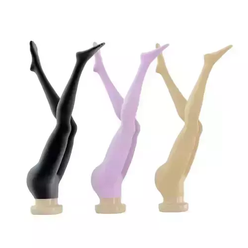 Female mannequin legs in pantyhose 106 3D model