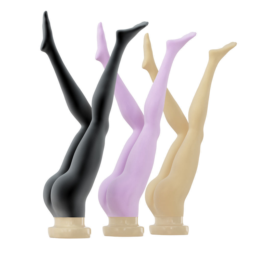 Female mannequin legs in pantyhose 106 3D model_1