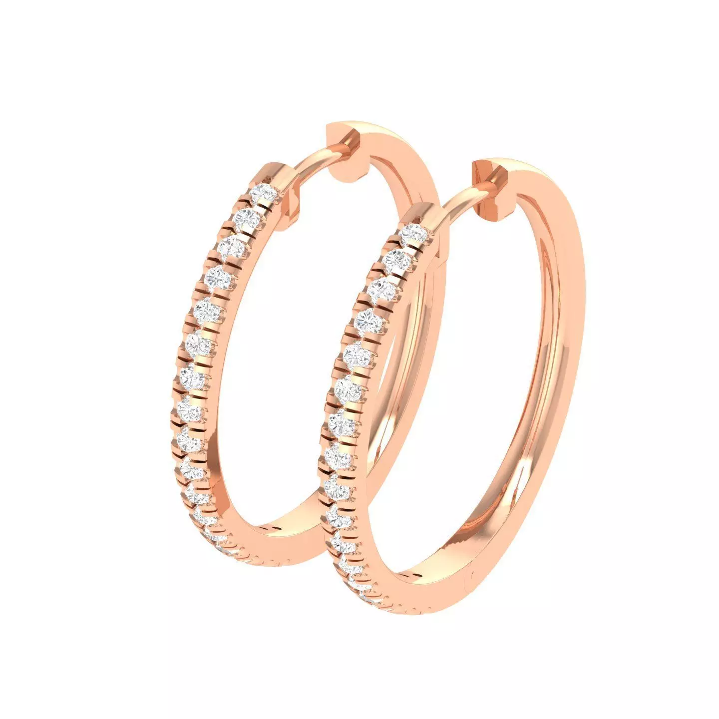 Women Earrings 3dm stl render detail 3D print model