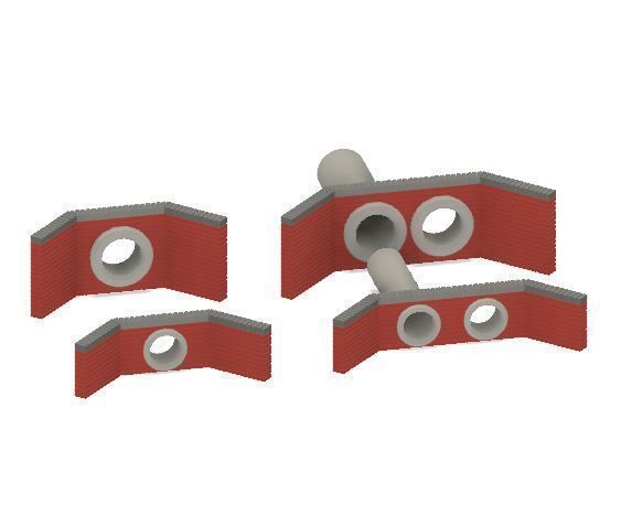 Model Railway Brick Pipe Culverts 3D print model_2