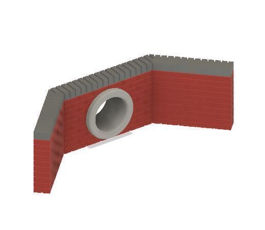 Model Railway Brick Pipe Culverts 3D print model_3