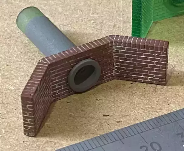 Model Railway Brick Pipe Culverts 3D print model