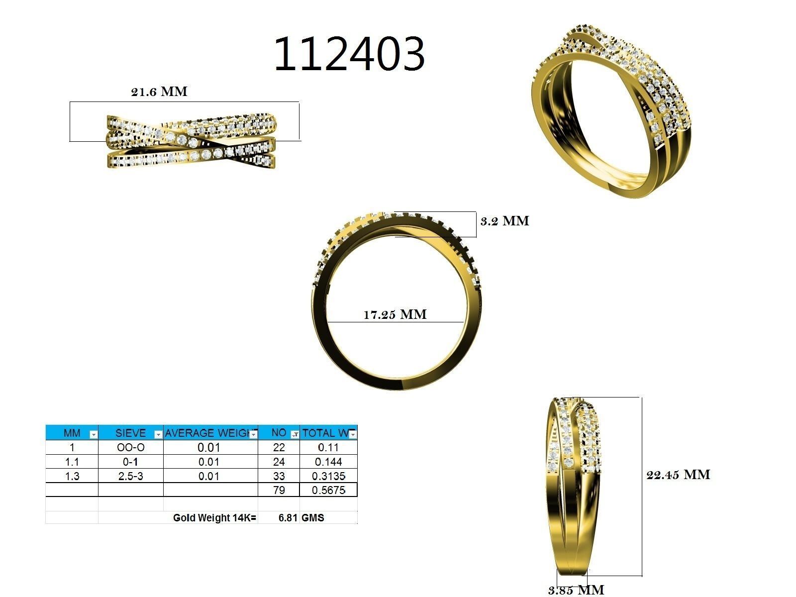 Ring - 112403 3D print model_12