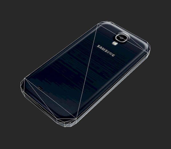 Samsung Galaxy S4 Low Poly Low-poly 3D model_3
