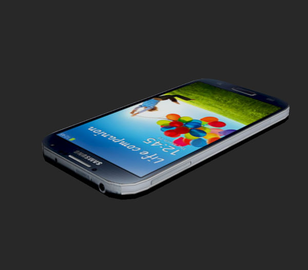 Samsung Galaxy S4 Low Poly Low-poly 3D model_6