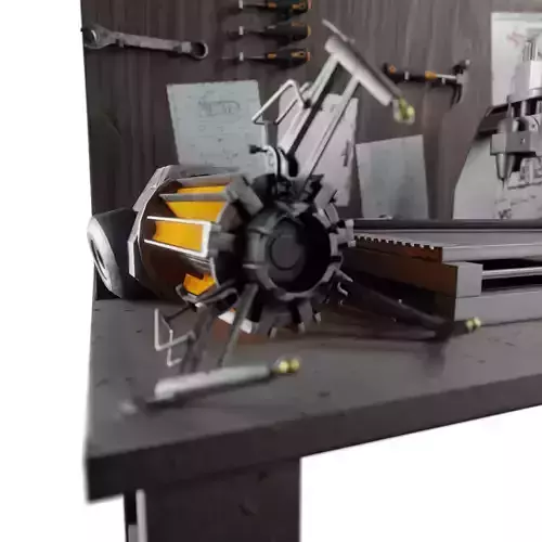 custom made workbench half-life 2