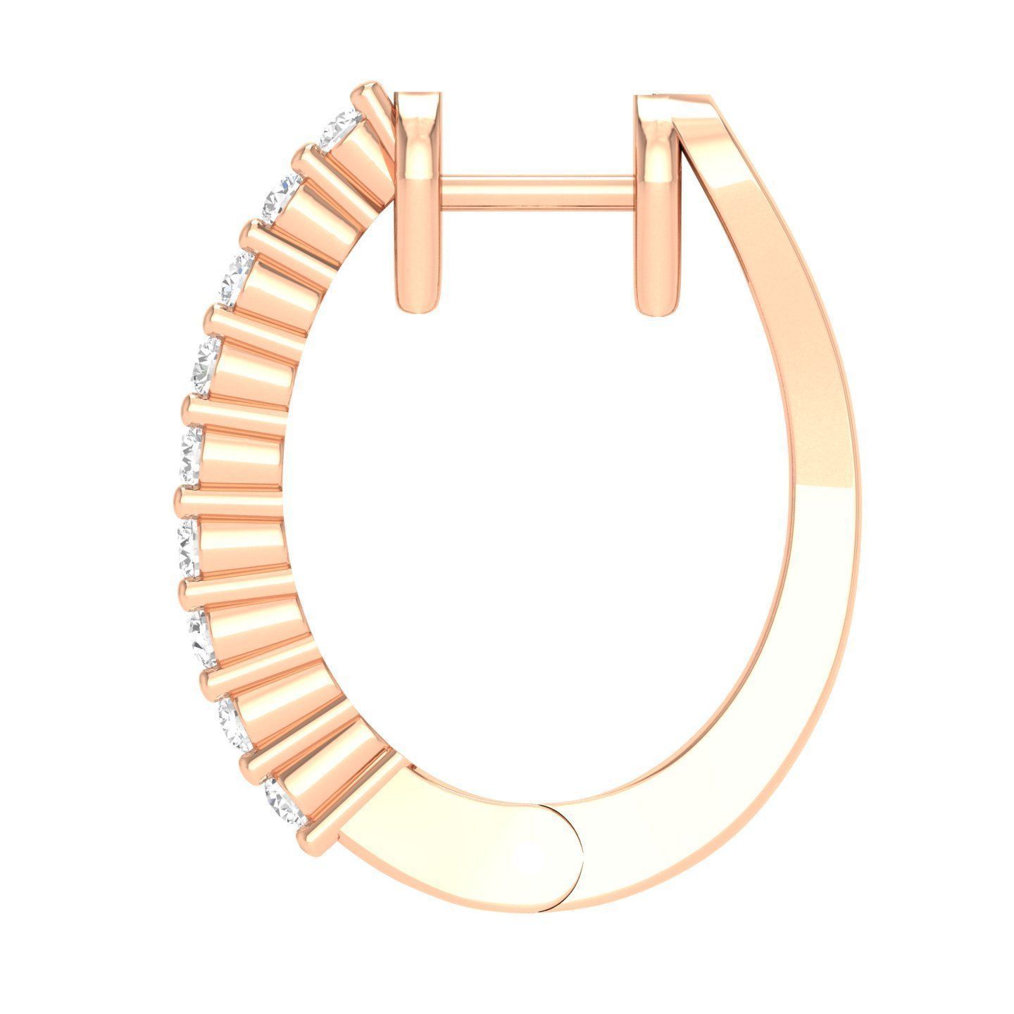 Women Earrings 3dm stl render detail  3D print model_2