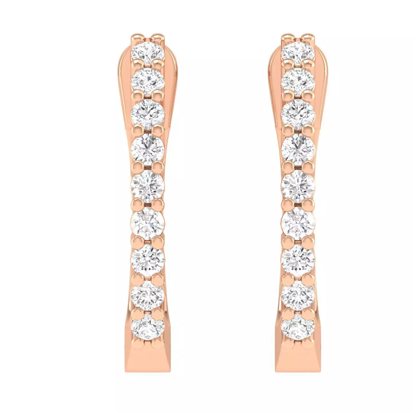 Women Earrings 3dm stl render detail  3D print model_0